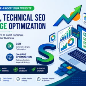 The Ultimate Future Proof SEO Package: AEO, GEO, Technical SEO, On Page SEO & Content Optimization