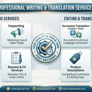 Professional Content Creation & Translation