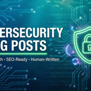 Cybersecurity Blog Posts & Articles, Plain English, SEO Ready